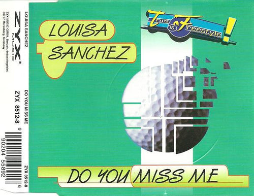 Louisa Sanchez : Do You Miss Me (CD, Single)