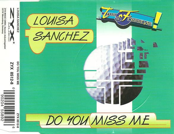 Louisa Sanchez : Do You Miss Me (CD, Single)
