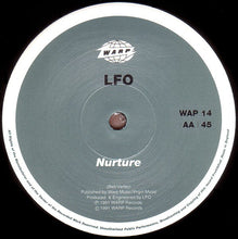 Load image into Gallery viewer, LFO : We Are Back / Nurture (12", Single)
