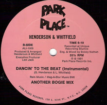 Load image into Gallery viewer, Greg Henderson &amp; Leugene Whitfield : Dancin' To The Beat (12")
