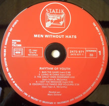 Load image into Gallery viewer, Men Without Hats : Rhythm Of Youth (LP, Album)
