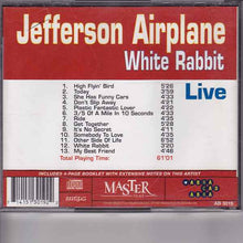 Load image into Gallery viewer, Jefferson Airplane : White Rabbit - Live (CD, Comp)
