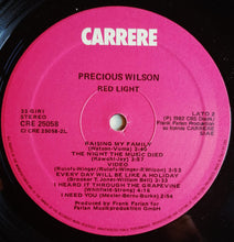 Load image into Gallery viewer, Precious Wilson : Red Light (LP, Album)

