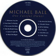 Load image into Gallery viewer, Michael Ball : One Careful Owner (CD, Album)
