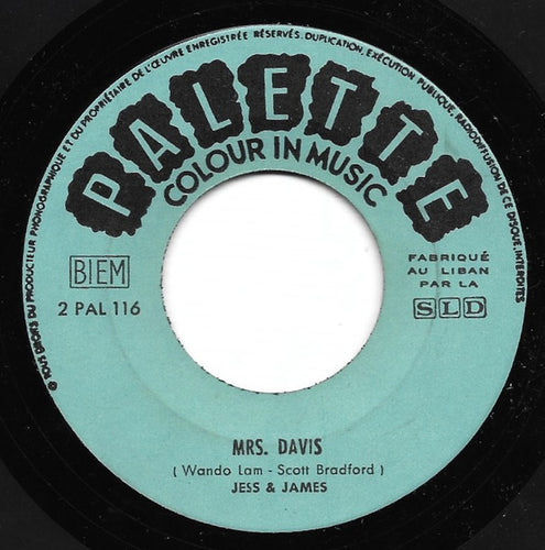 Jess & James : Mrs. Davis / A Passing Car (7