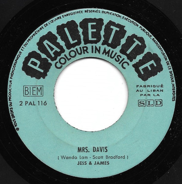 Jess & James : Mrs. Davis / A Passing Car (7