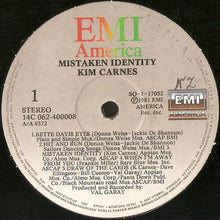 Load image into Gallery viewer, Kim Carnes : Mistaken Identity (LP, Album)

