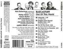 Load image into Gallery viewer, Baecastuff : Out Of This World (CD, Album)
