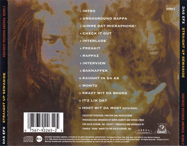 Buy Das EFX : Straight Up Sewaside (CD, Album) Online for a great