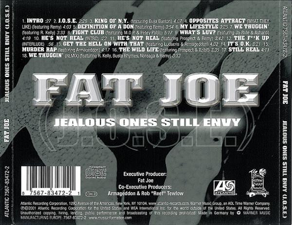Fat Joe – Jealous One's Envy – Vinyl (LP, Album), 1995