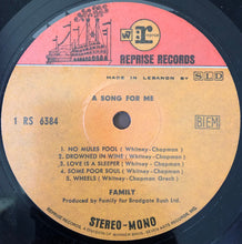 Load image into Gallery viewer, Family (6) : A Song For Me (LP, Album)
