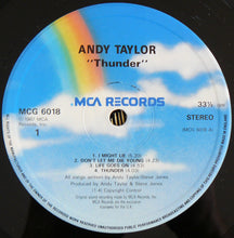 Load image into Gallery viewer, Andy Taylor : Thunder (LP, Album)
