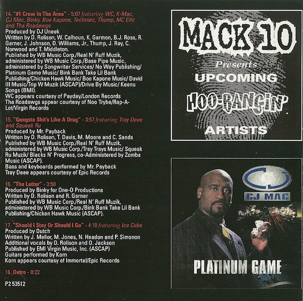 Buy Mack 10 : The Recipe (CD, Album) Online for a great price