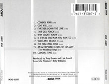 Load image into Gallery viewer, Lyle Lovett : Lyle Lovett (CD, Album, RE)
