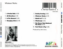 Load image into Gallery viewer, John Jarvis : Whatever Works (CD, Album)
