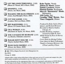 Load image into Gallery viewer, Koko Taylor : The Earthshaker (CD, Album, RE)
