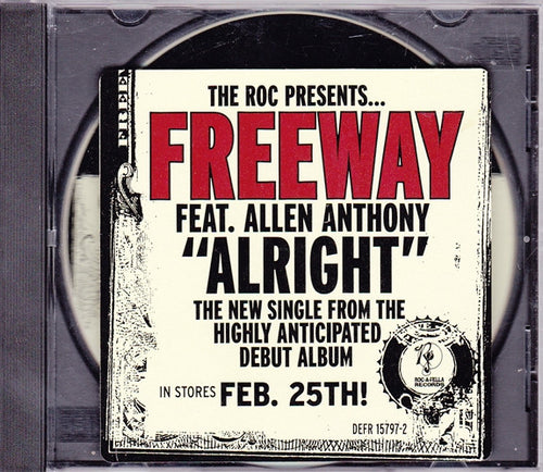 Freeway Feat. Allen Anthony : Alright (CD, Single, Promo)