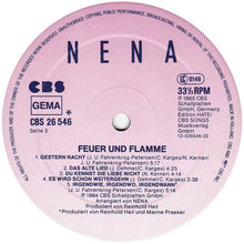 Load image into Gallery viewer, Nena : Feuer Und Flamme (LP, Album)
