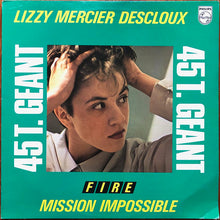 Load image into Gallery viewer, Lizzy Mercier Descloux : Fire / Mission Impossible (12", Maxi)

