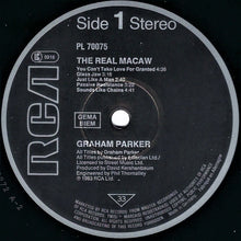 Load image into Gallery viewer, Graham Parker : The Real Macaw (LP, Album)
