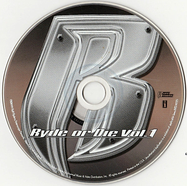 Ruff Ryders / Ryde Or Die Vol.1（2LP） Ruff Ryders - Ryde Or Die Compilation Volume 1 - Amazon.com