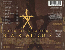 Load image into Gallery viewer, Carter Burwell : Blair Witch 2: Book Of Shadows (Original Motion Picture Score) (CD, Album)
