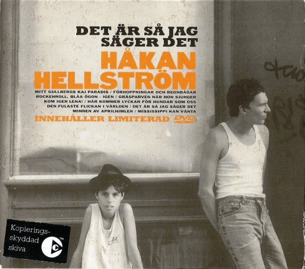 Håkan Hellström : Det Är Så Jag Säger Det (CD, Album, Copy Prot. + DVD, Ltd)