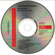 Load image into Gallery viewer, Thelonious Monk : Misterioso (CD, Album)
