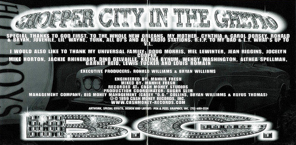 Buy B.G. : Chopper City In The Ghetto (CD, Album) Online for a