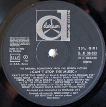 Load image into Gallery viewer, Village People : Can't Stop The Music - The Original Motion Picture Soundtrack Album (LP, Album, Gat)
