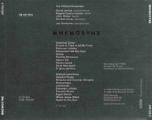Load image into Gallery viewer, Jan Garbarek / The Hilliard Ensemble : Mnemosyne (2xCD, Album)
