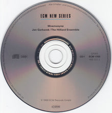 Load image into Gallery viewer, Jan Garbarek / The Hilliard Ensemble : Mnemosyne (2xCD, Album)
