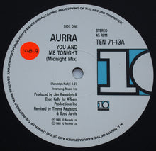 Load image into Gallery viewer, Aurra : You And Me Tonight (Midnight Mix) (12")

