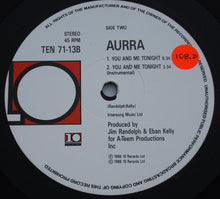Load image into Gallery viewer, Aurra : You And Me Tonight (Midnight Mix) (12")
