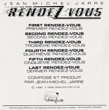 Load image into Gallery viewer, Jean-Michel Jarre : Rendez-Vous (CD, Album)
