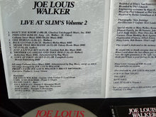 Load image into Gallery viewer, Joe Louis Walker : Live At Slim&#39;s Volume 2 (CD, Album)
