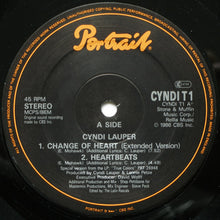 Load image into Gallery viewer, Cyndi Lauper : Change Of Heart (12", Single)
