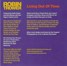 Load image into Gallery viewer, Robin Trower : Living Out Of Time (CD, Album)
