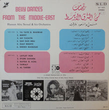 Load image into Gallery viewer, حسن أبو السعود وفرقته = Hassan Abu Seoud &amp; His Orchestra* : رقصات من الشرق الأوسط = Belly Dances From The Middle-East  (LP, Album)
