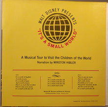 Load image into Gallery viewer, Winston Hibler : It&#39;s A Small World (LP, Album, RE, Rai)
