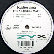 Load image into Gallery viewer, Radiorama : It's A Lonely Wait (12")
