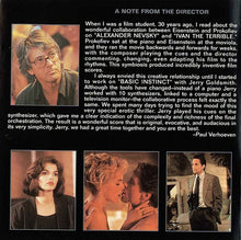 Load image into Gallery viewer, Jerry Goldsmith : Basic Instinct (Original Motion Picture Soundtrack) (CD, Album)

