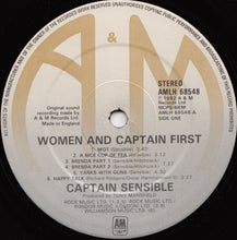 Load image into Gallery viewer, Captain Sensible : Women And Captains First (LP, Album, Ast)
