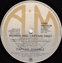Load image into Gallery viewer, Captain Sensible : Women And Captains First (LP, Album, Ast)
