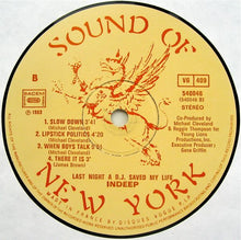 Load image into Gallery viewer, Indeep : Last Night A D.J. Saved My Life! (LP, Album)

