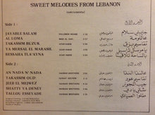 Load image into Gallery viewer, Various : نسمة من لبنان = Sweet Melodies From Lebanon (LP)
