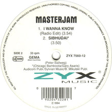 Load image into Gallery viewer, Masterjam : I Wanna Know (12")
