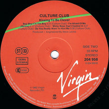Load image into Gallery viewer, Culture Club : Kissing To Be Clever (LP, Album)
