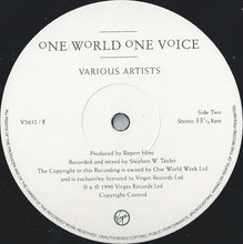 Load image into Gallery viewer, Various : One World One Voice (LP, Album)
