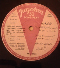 Load image into Gallery viewer, Abou-Bakr Khaïrat* : Deuxième Symphonie &quot;La Folklorique&quot; En Sol Mineur, Op. 21 (10&quot;)
